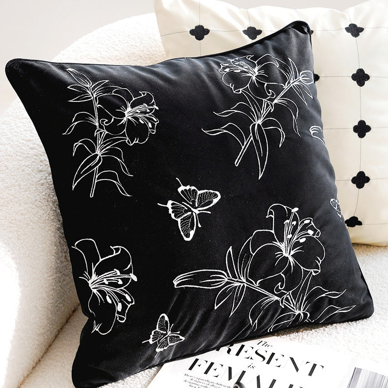 Living room sofa pillow cover
