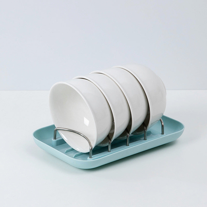 Kitchen Dish Drain Rack To Dry Tableware Drain Bowl Counter Surface Home Nordic Tableware Rack Plate Finishing