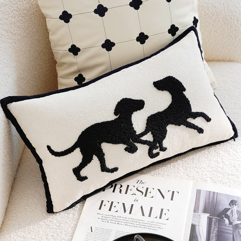 Living room sofa pillow cover