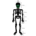 Halloween Party Decorations Flashing Skull Halloween Hanging Ornament Ghost Festival Haunted House Decoration Supplies