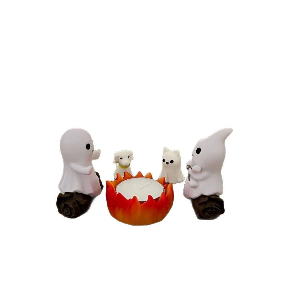 Halloween Ghost Campfire Gathering Decoration