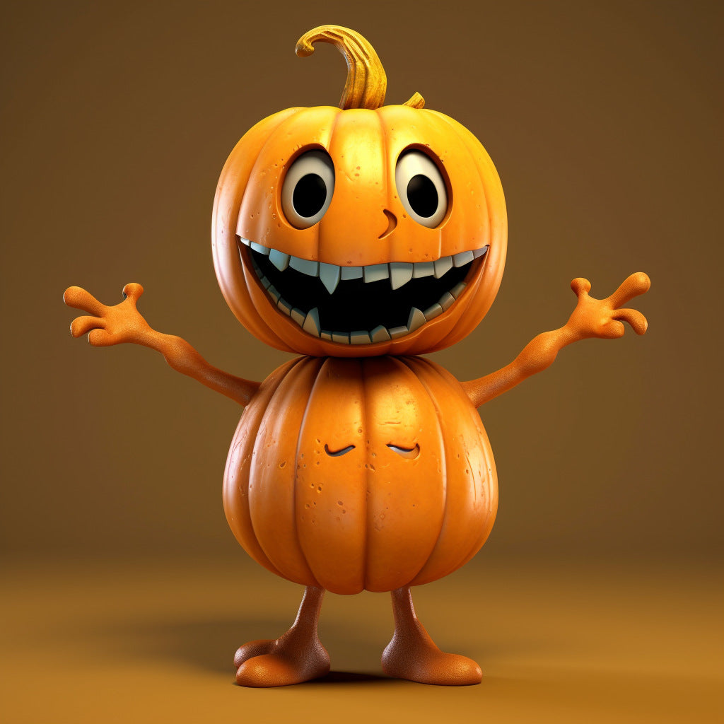 Tabletop Pumpkin Figurine Cute Resin Halloween Figurine For Holiday Party Home Decor Halloween Decorations