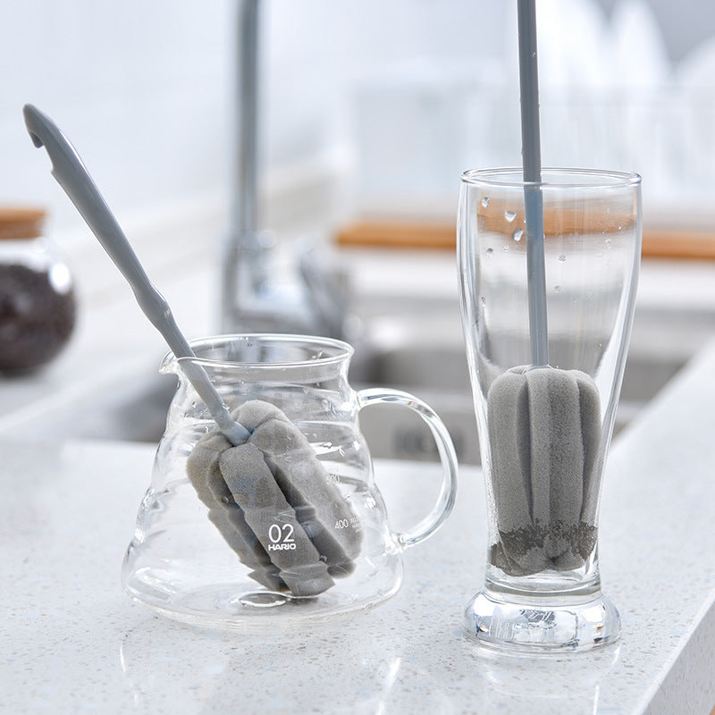 Multifunctional Long (Short) Handle Cup Brush Cleaning Brush Glass Bottle Decontamination Cleaning Brush