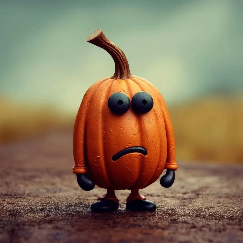 Tabletop Pumpkin Figurine Cute Resin Halloween Figurine For Holiday Party Home Decor Halloween Decorations