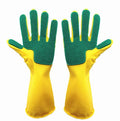 2PCS Multifunction Silicone Cleaning Gloves Magic Silicone Dish Washing Gloves For Kitchen Household Silicone Dishwashing Gloves