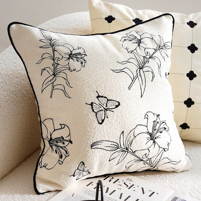 Living room sofa pillow cover